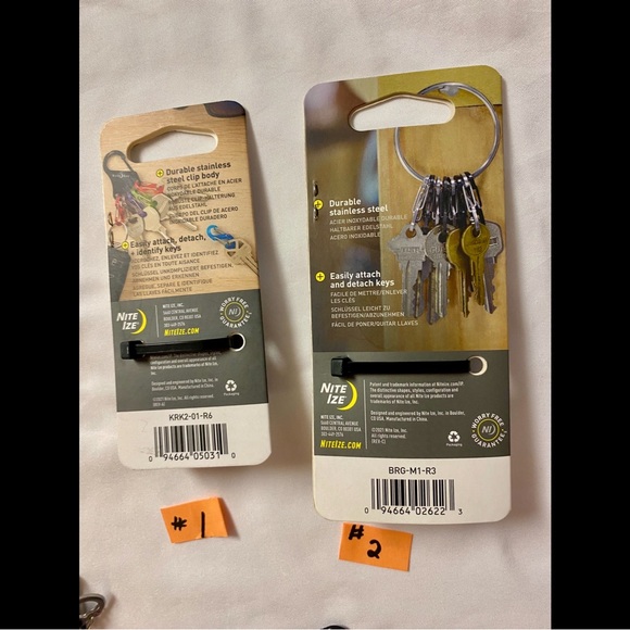Nite ize keyrings - Picture 3 of 5